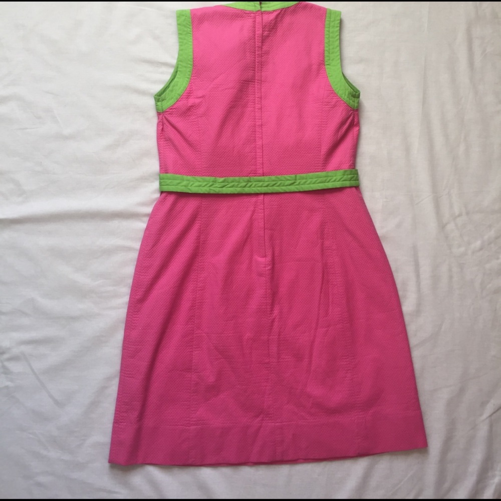 Lilly Pulitzer Pink and Green Mini Dress - Picture 2 of 3